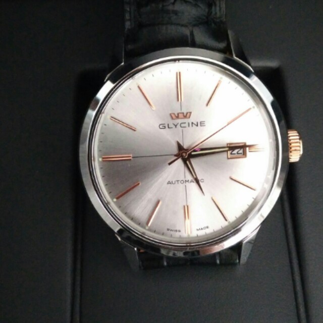 Glycine dress clearance watch