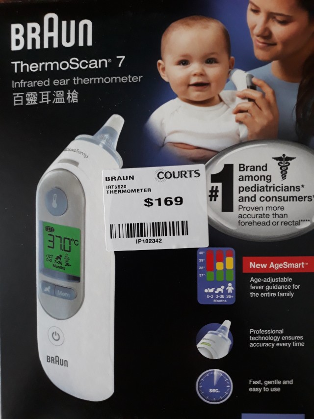 Braun Thermometer, Everything Else on Carousell