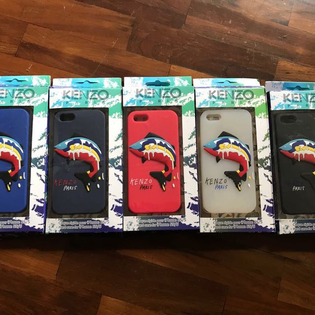 Case Iphone 5 Kenzo Ikan Paris Telepon Seluler Tablet Aksesoris Tablet Handphone Casing Sarung Di Carousell