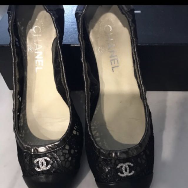 used chanel shoes