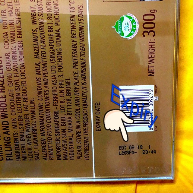 Ferrero Rocher 24pcs Expiry 07/09/18, Food & Drinks, Gift ...