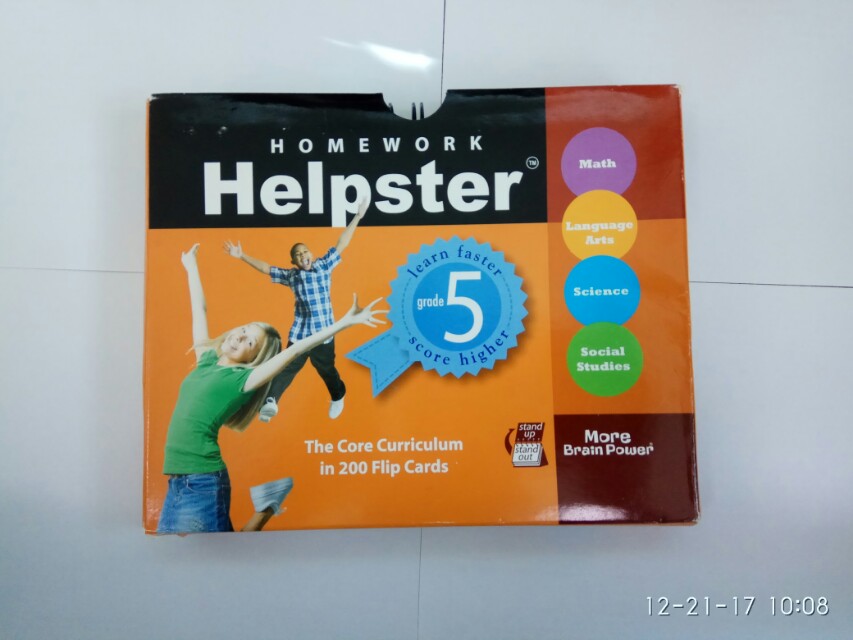 Grade 5 Homework Helpster, Hobbies & Toys, Books & Magazines, Textbooks