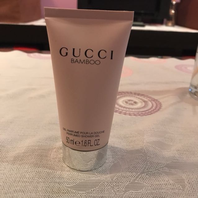 Gucci bamboo shower gel 50ml, Health 