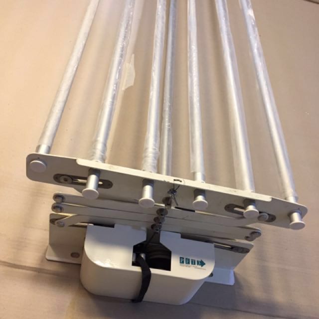 Hdb Retractable Laundry Rack Pulley System Furniture Others On