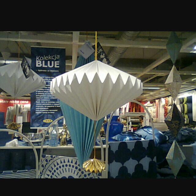 Ikea paper lantern, Furniture & Home Living, Home Decor, Vases