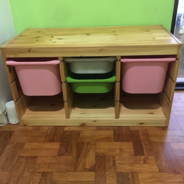 Ikea Trofast Shelving For Kids Toys Furniture Shelves Drawers On Photo
