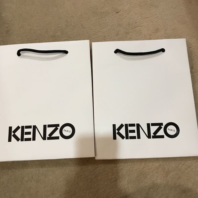 kenzo paper bag