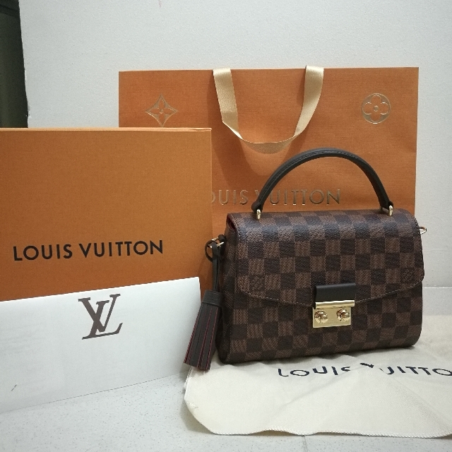 Louis Vuitton Croisette Damier, Luxury, Bags & Wallets on Carousell