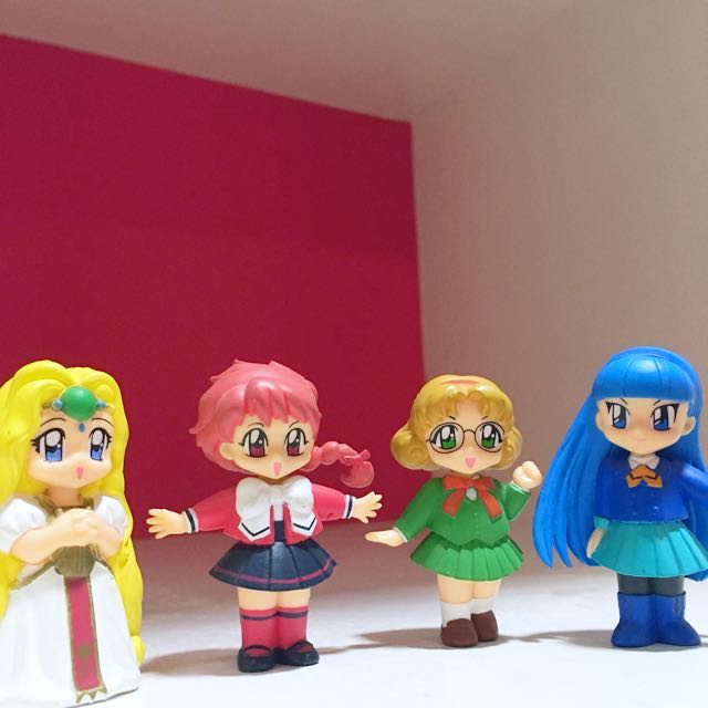 Magic Knight Rayearth Chibi Mini Figures Toys Games Toys On Carousell Unlike other dark horse omnibuses, it is the same. magic knight rayearth chibi mini