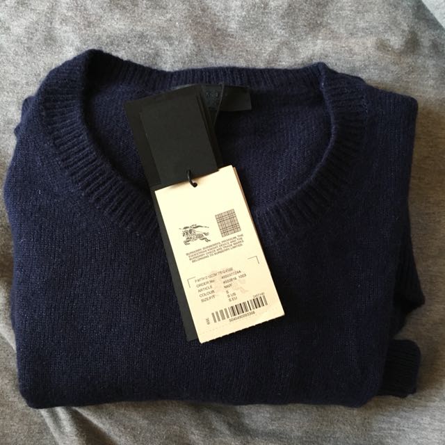 burberry cashmere sweater mens