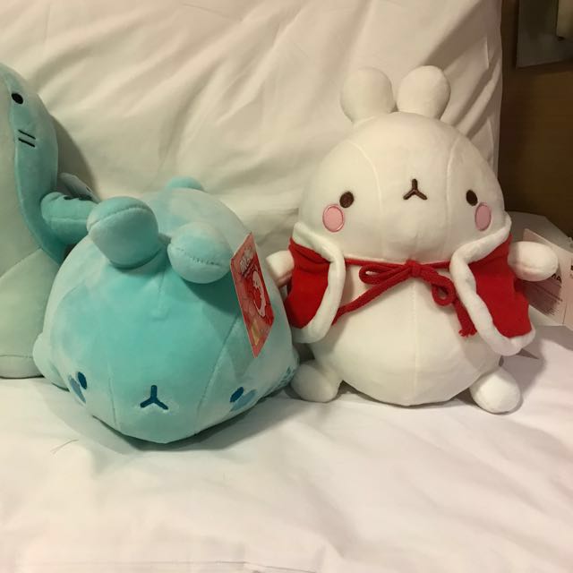 molang plush miniso