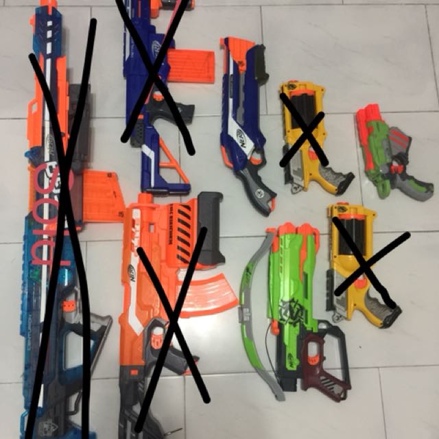 Nerf, Hobbies & Toys, Toys & Games on Carousell