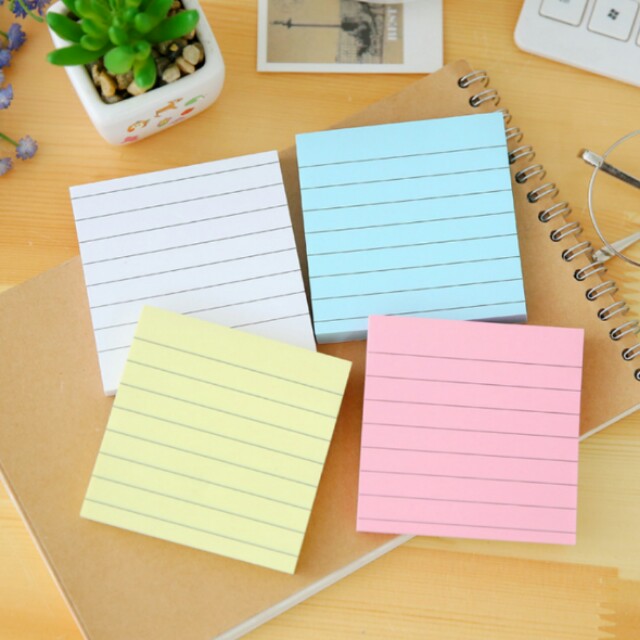 Elonglin 5 Pieces Spiral Notebook Kraft Paper Cover Lined Paper with Notepad Sticky Notepads Sticky Note and Marker Pen Blue5 