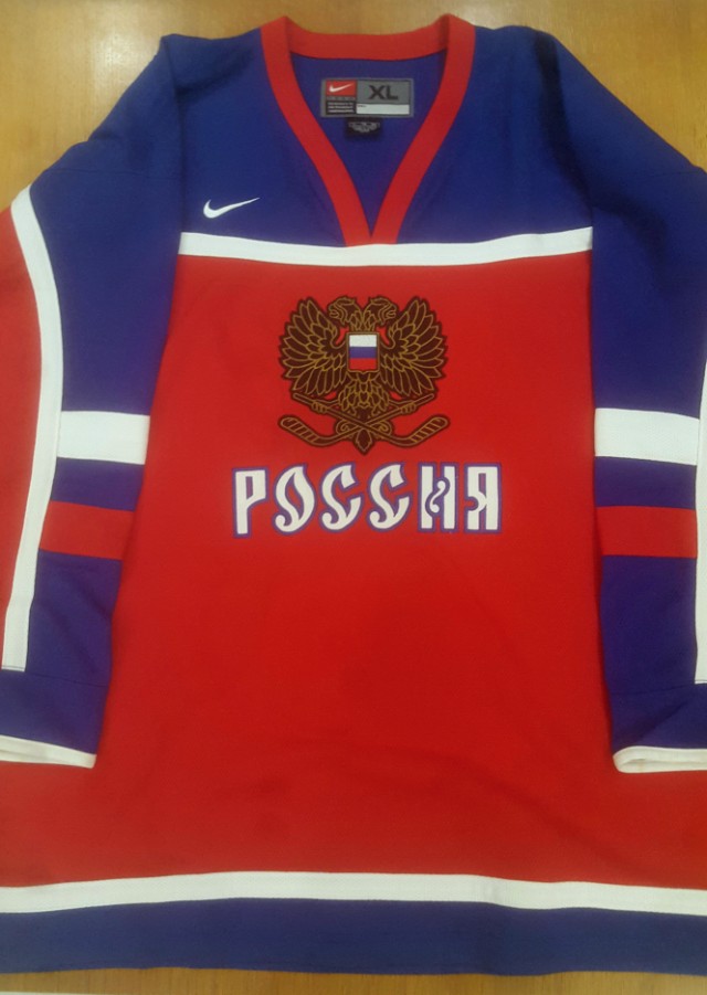russian ice hockey shirt