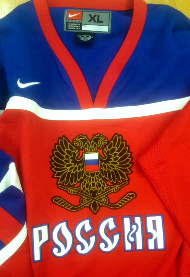Russian National Team Ice Hockey Jersey 