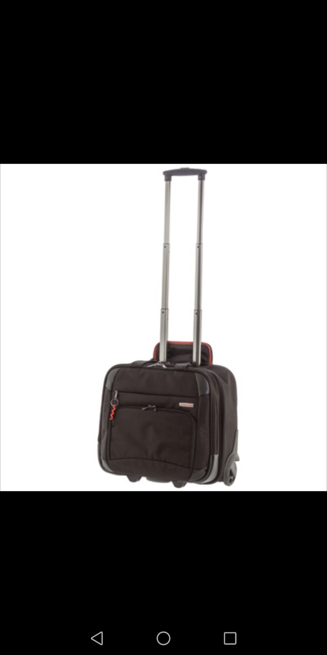 Samsonite briefcase, rolling tote, Luxury, Bags & Wallets on Carousell