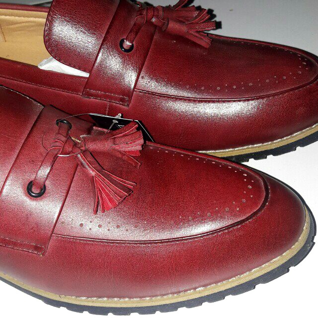 Sepatu Casual Berrybenka Men Leicester Maroon Big Sale Fesyen Pria Sepatu Sandal Di Carousell