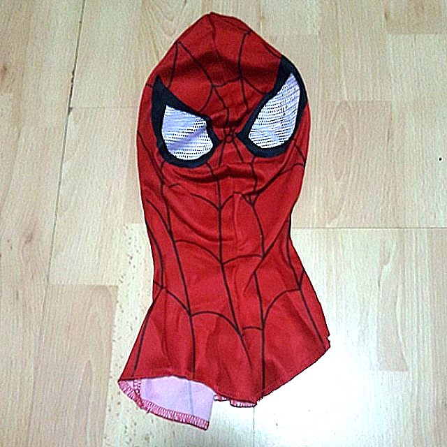 Spiderman slip on soft mask