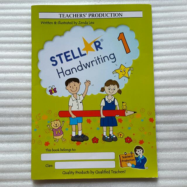 Stellar Handwriting 1, Hobbies & Toys, Books & Magazines, Textbooks on