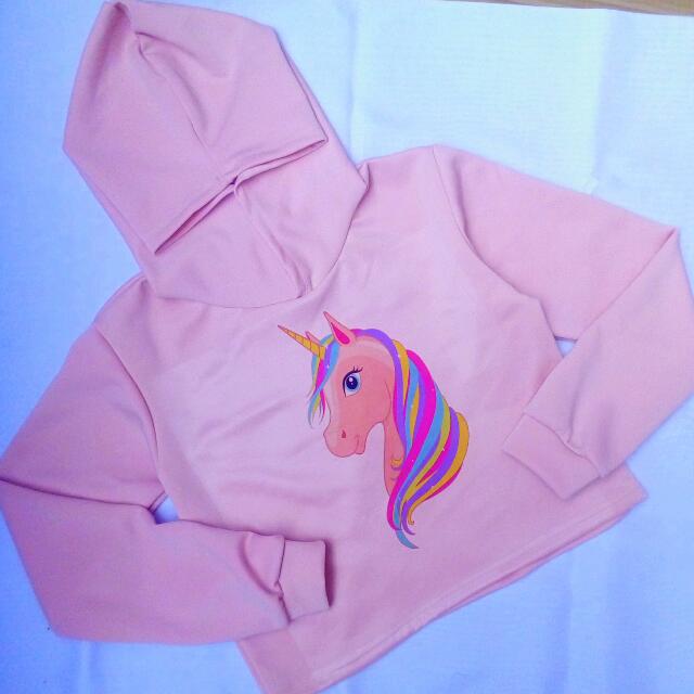 unicorn crop top for kids