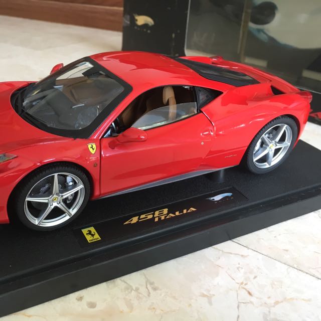 1:18 Ferrari 458 Italia Red HWE, Hobbies & Toys, Toys & Games on ...