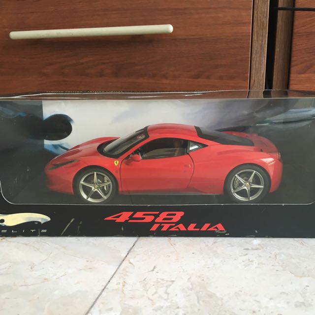 1:18 Ferrari 458 Italia Red HWE, Hobbies & Toys, Toys & Games on ...