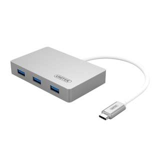 Unitek Multiport USB Type C Hub Aluminum Enclosure with Power Delivery Y-3190