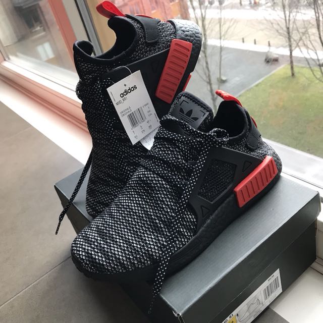 Adidas NMD XR1 Bred Primknit Size 9.5US 