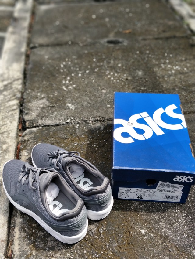 Asics tiger gel-kayano top evo trainers carbon/carbon