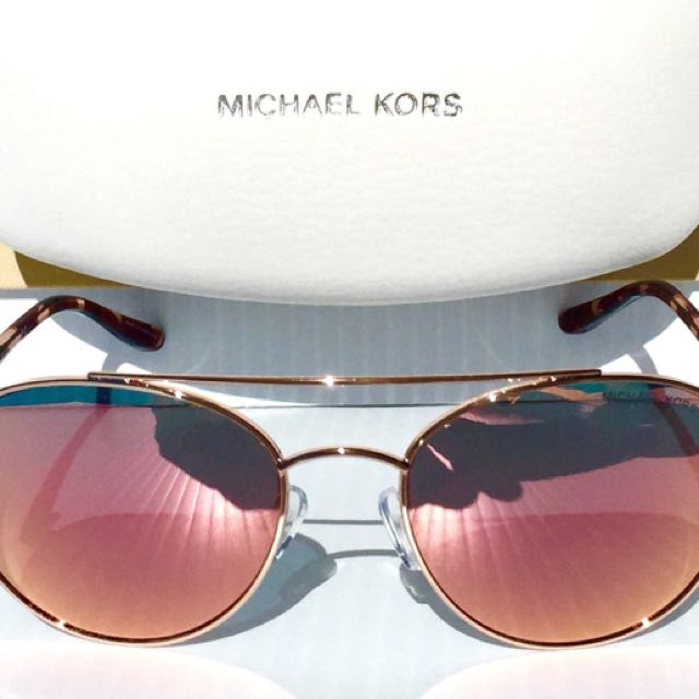 michael kors tortoise aviator sunglasses