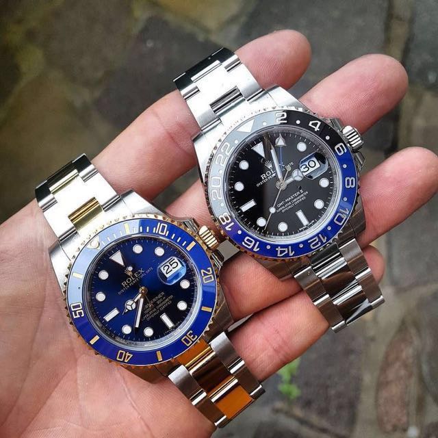 Bnib Rolex Submariner Sunburst Rolex Batman Luxury Watches On Carousell