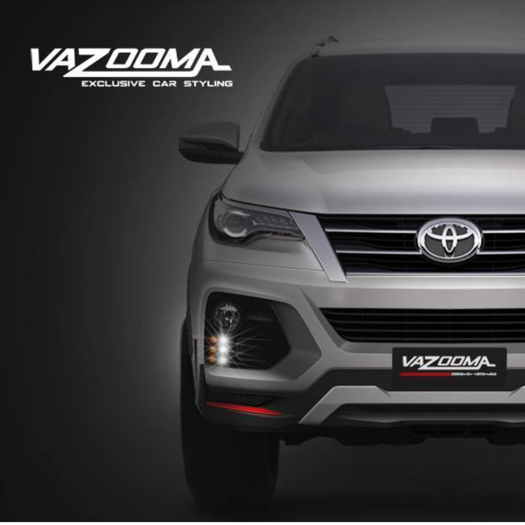 Bodykits Vazooma Ver2 Toyota Fortuner Facelift Up Aksesoris