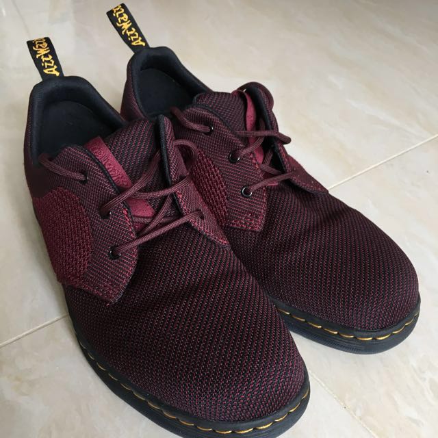 dr martens cavendish knit oxblood