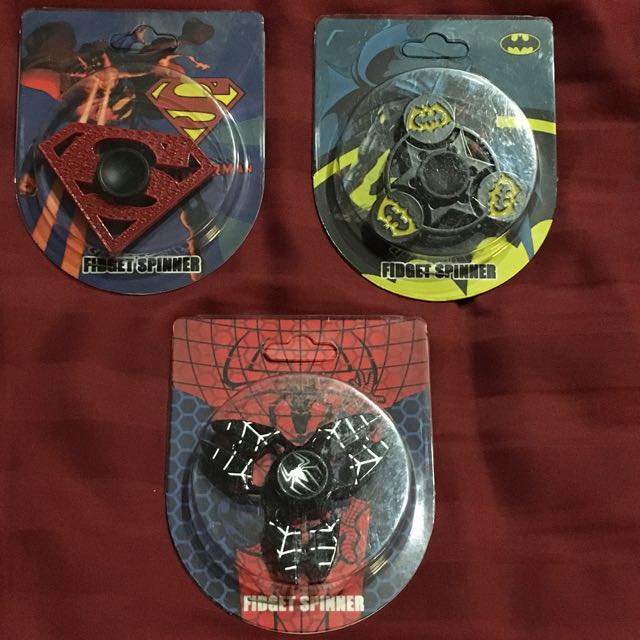spiderman spinner toy
