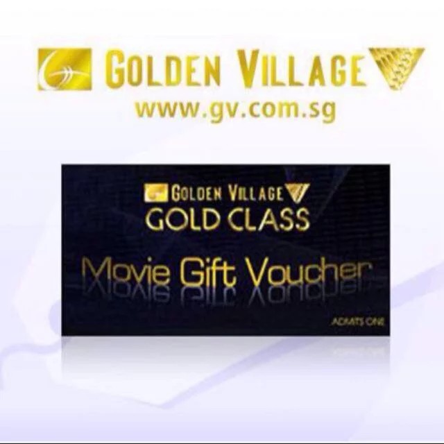 GV Gold Class Ticket, Tickets & Vouchers, Vouchers on Carousell