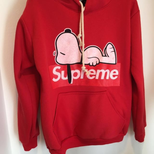 snoopy supreme hoodie