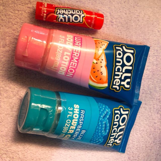 Jolly Rancher Lotion Shower Gel LipBalm, Beauty & Personal Care, Bath