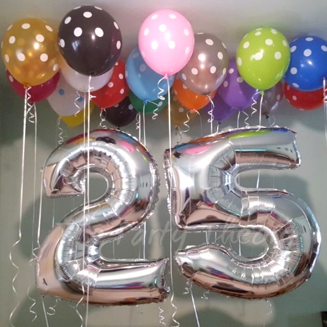 large number birthday balloons