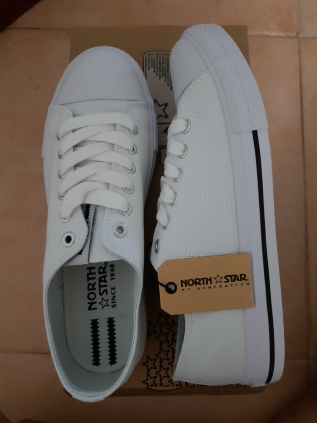 North star white school shoes 2025