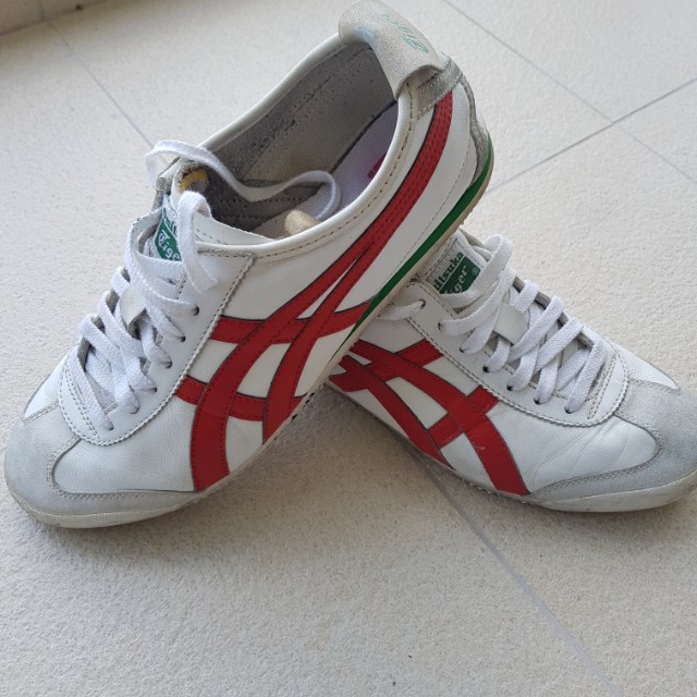 onitsuka tiger mexico 66 white red blue