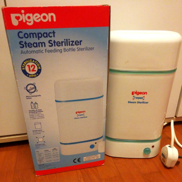 pigeon compact steam steriliser