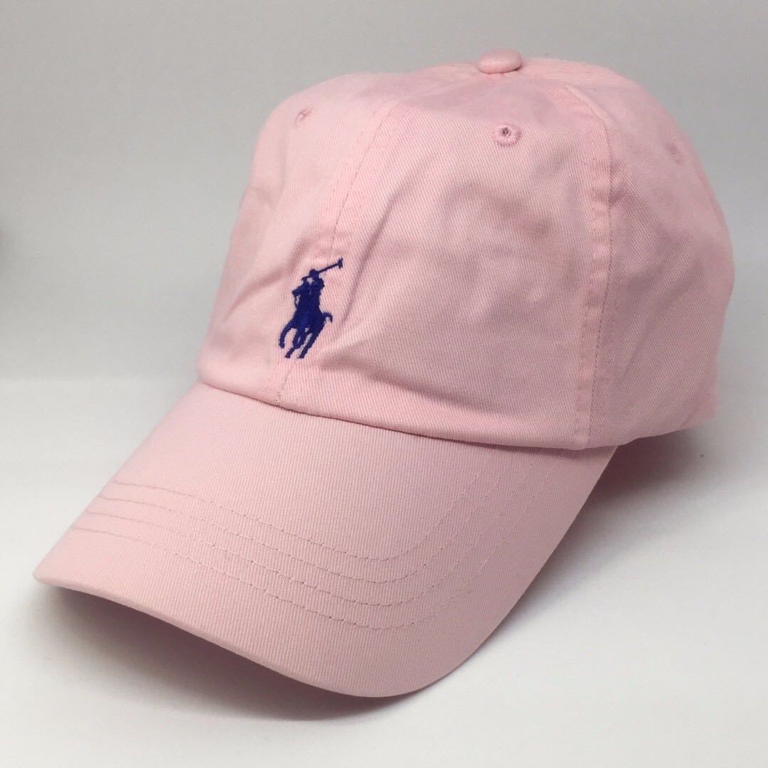 Pink pony cotton baseball cap on sale