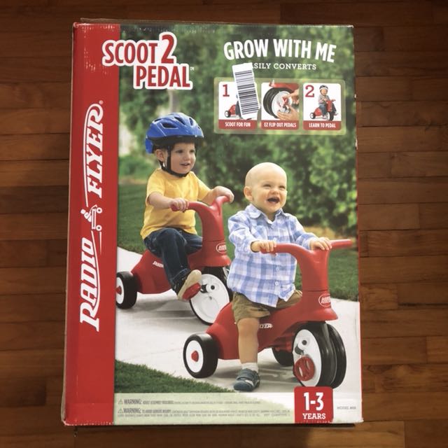 scoot to pedal
