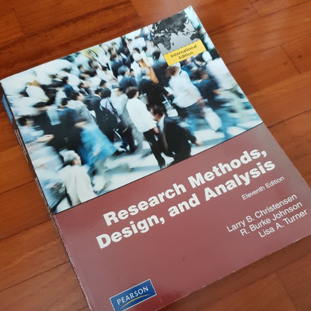 Research methods,design and analysis, Hobbies & Toys, Books & Magazines, Textbooks on Carousell