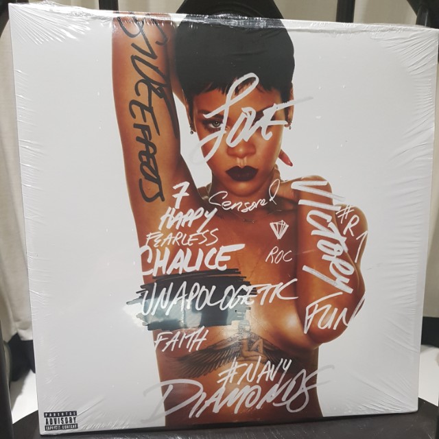 Rihanna Unapologetic Vinyl Record 2 Lp Music Media Cds Dvds Other Media On Carousell