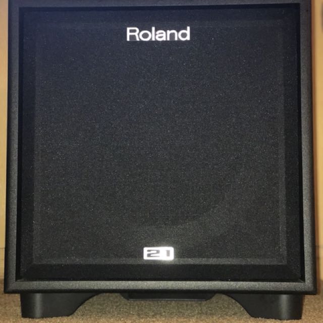 Roland Electronic Drum Set with Speakers(Amplifier & 1 set of surround