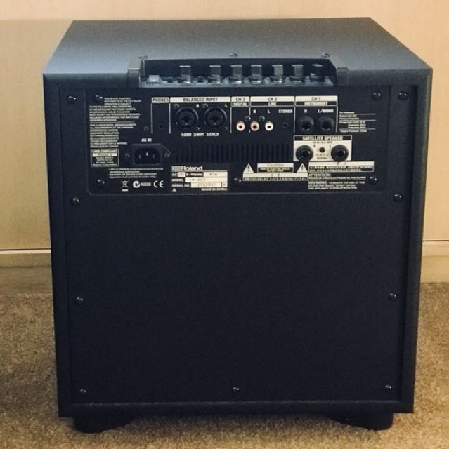 Roland Electronic Drum Set with Speakers(Amplifier & 1 set of surround