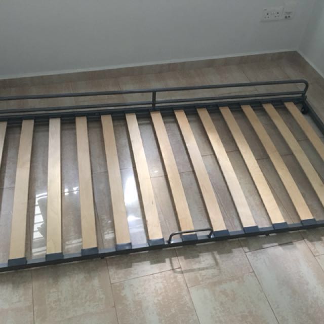 Rolling Bed Frame Furniture Beds Mattresses On Carou Photo