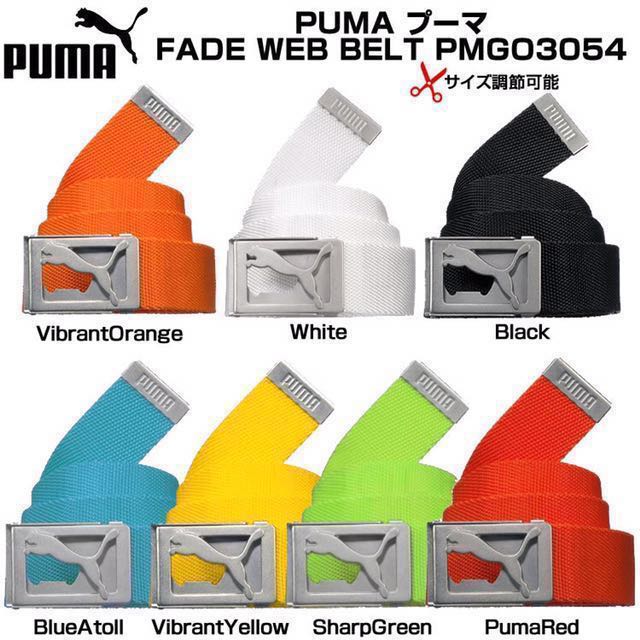 puma web belt