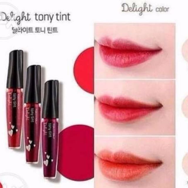 Tony Moly Lip Tint Beauty Personal Care Face Makeup On Carousell